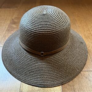 Aritzia Sunday Best Eau Claire hat in shitake, size M/L